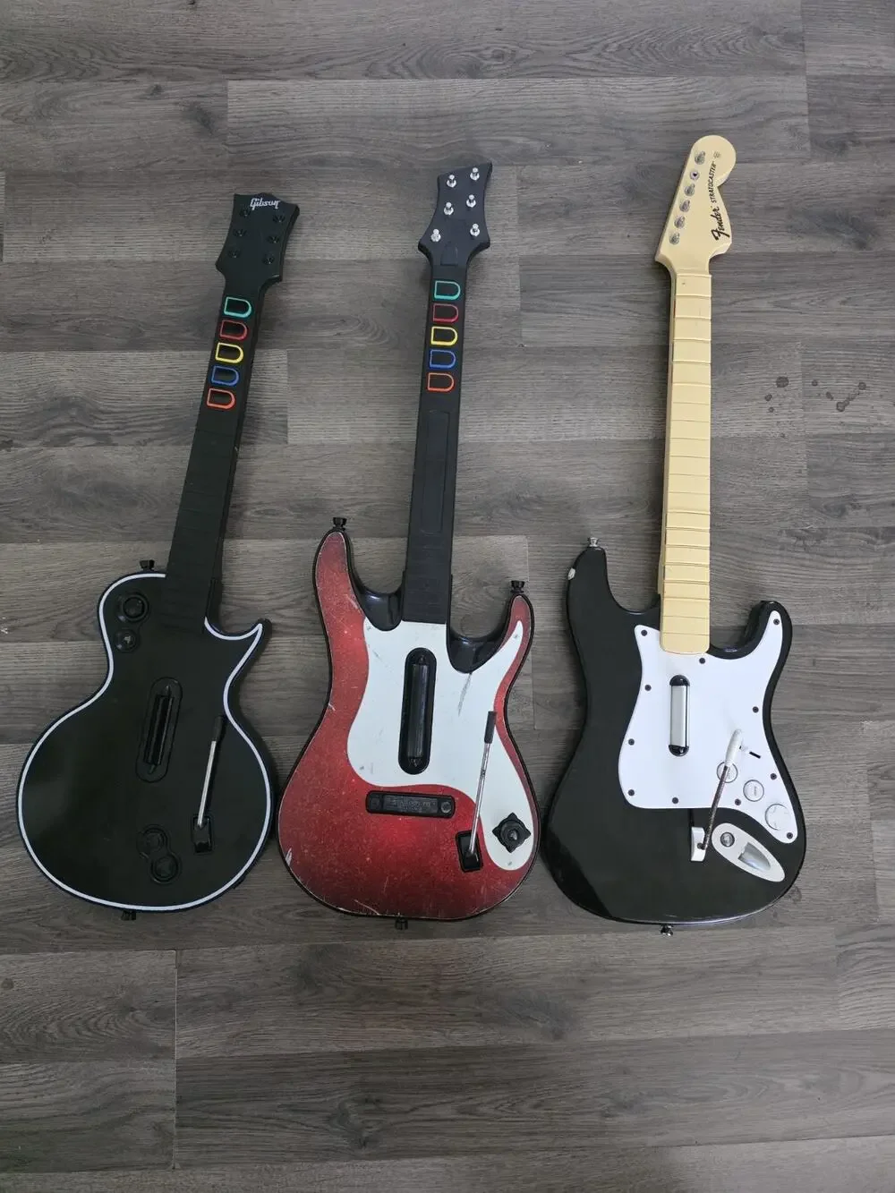 PlayStation 3 Guitar Hero/ Rock Band Guitars No Dongle